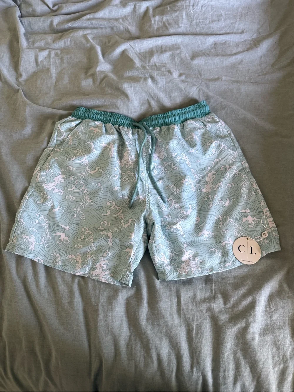 Caden Lane Men’s Swim Shorts - Small - Makin’ Waves - NWT